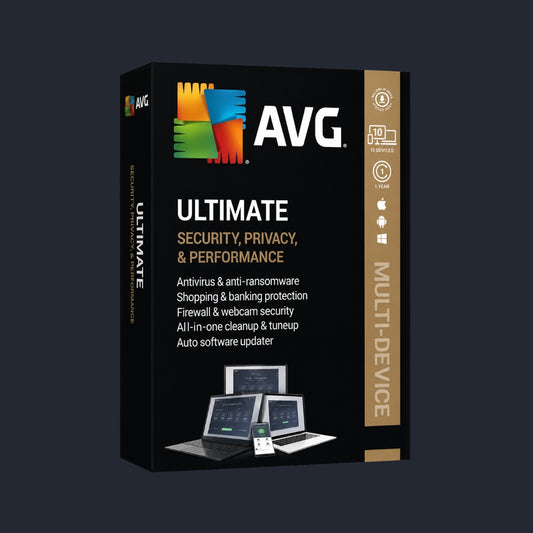 AVG Ultimate Multi Dispositivo – 10 Dispositivi - Licenza Annuale