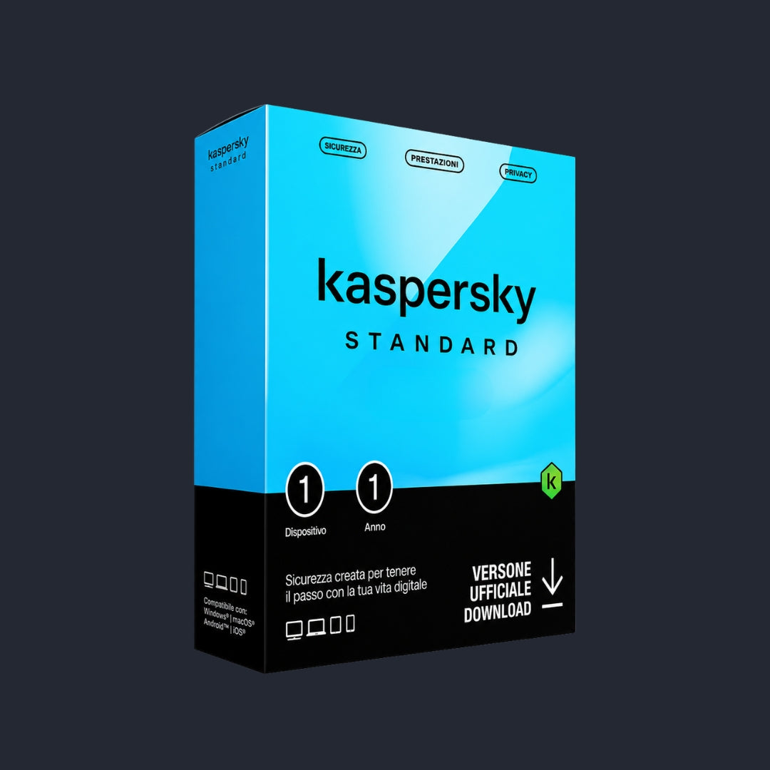 Kaspersky Standard Antivirus - Licenza Annuale