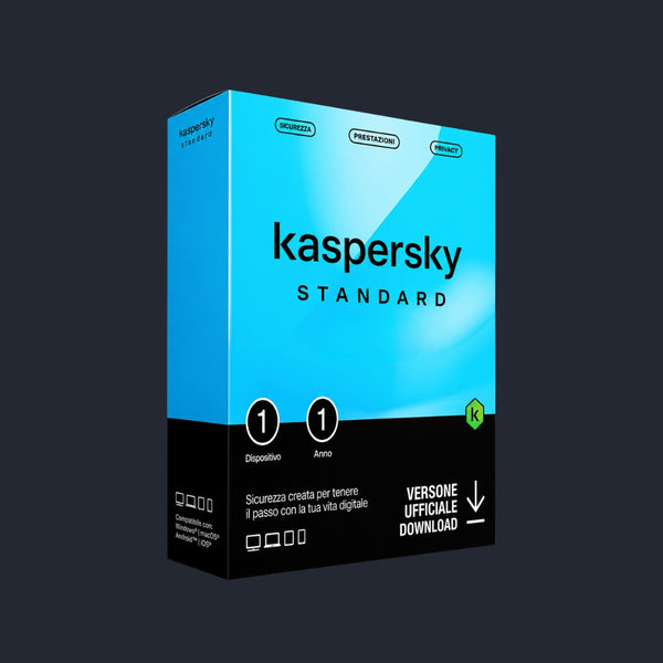 Kaspersky Standard Antivirus - Licenza Annuale